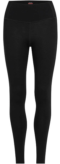Кальсоны женские Icebreaker Merino 260 Tech High Rise Black - Фото 2 большая