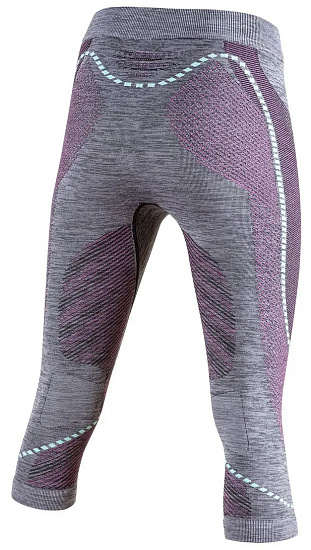 Кальсоны женские UYN Ambityon Uw Medium Melange Black Melange/Pink/Aqua - Фото 2 большая