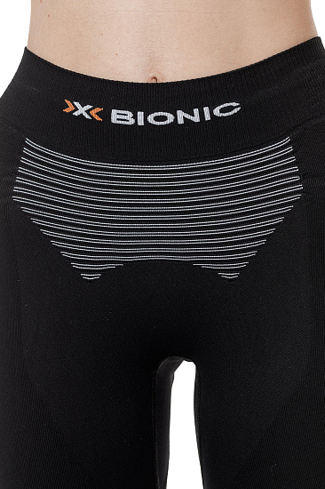 Кальсоны женские X-Bionic Energizer 4.0 3/4 Opal Black/Arctic White - Фото 3 большая