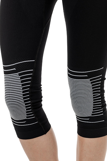 Кальсоны женские X-Bionic Energizer 4.0 3/4 Opal Black/Arctic White - Фото 4 большая