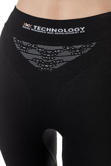 Кальсоны женские X-Bionic Energizer 4.0 3/4 Opal Black/Arctic White - Фото 5 большая