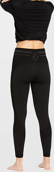 Брюки женские Volcom Engineered Black - Фото 6 большая