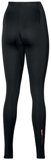 Кальсоны женские Mizuno Midweight Light Black - Фото 2 большая