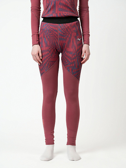 Кальсоны женские Mizuno Virtual Body G4 Long Tight Violet Quartz - Фото 2 большая