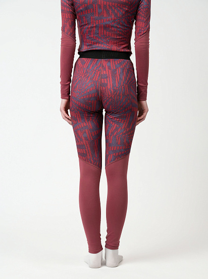 Кальсоны женские Mizuno Virtual Body G4 Long Tight Violet Quartz - Фото 4 большая