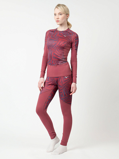 Кальсоны женские Mizuno Virtual Body G4 Long Tight Violet Quartz - Фото 6 большая