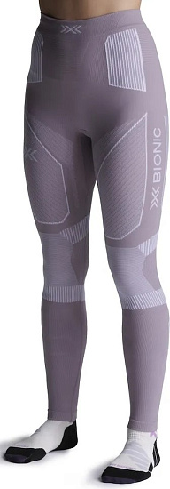 Кальсоны женские X-Bionic Energy Accumulator Light Dusty Lavender/Arctic White - Фото 4 большая