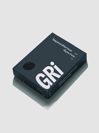 Кальсоны женские GRI Арктик Черный - Фото 9 большая