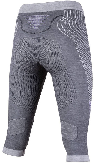 Кальсоны женские UYN 3/4 Underwear Fusyon Uw Medium Anthracite/Purple/Pink - Фото 2 большая