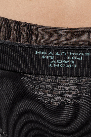 Кальсоны женские UYN Evolutyon Uw Long Charcoal/Anthracite/Aqua - Фото 8 большая