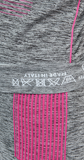 Кальсоны женские X-Bionic Energy Accumulator 4.0 Melange 3/4 Grey Melange/Pink - Фото 7 большая