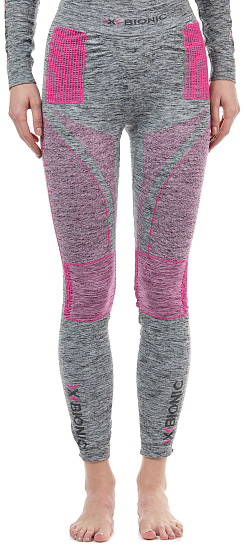 Кальсоны женские X-Bionic Energy Accumulator 4.0 Melange Grey Melange/Pink - Фото 4 большая