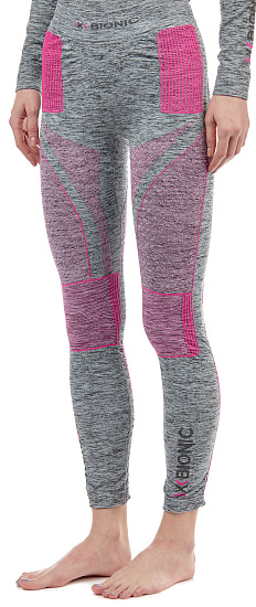 Кальсоны женские X-Bionic Energy Accumulator 4.0 Melange Grey Melange/Pink - Фото 5 большая