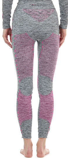 Кальсоны женские X-Bionic Energy Accumulator 4.0 Melange Grey Melange/Pink - Фото 6 большая