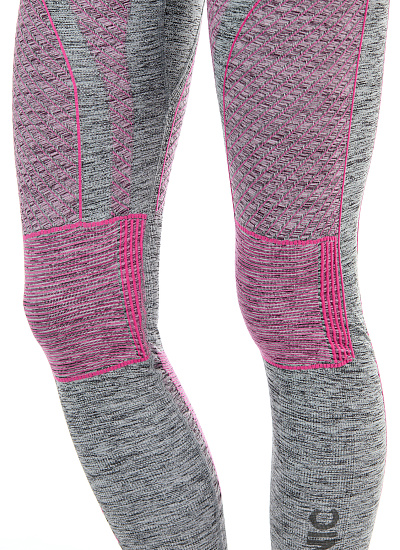 Кальсоны женские X-Bionic Energy Accumulator 4.0 Melange Grey Melange/Pink - Фото 7 большая