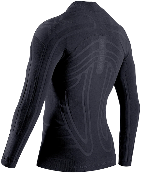 Лонгслив мужской X-Bionic Heatloop X Black - Фото 2 большая