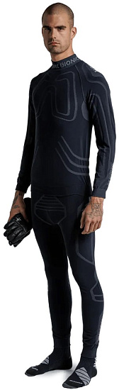 Лонгслив мужской X-Bionic Heatloop X Black - Фото 4 большая