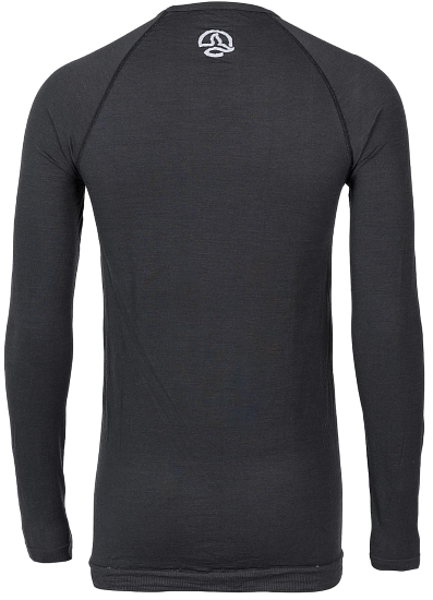 Лонгслив мужской Ternua Nore Whales Grey - Фото 2 большая