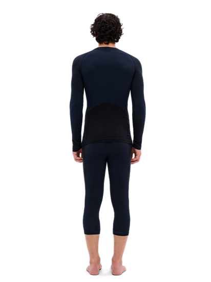 Лонгслив мужской CEP C855MM Ski Merino Base Layer 2.0 Black - Фото 5 большая