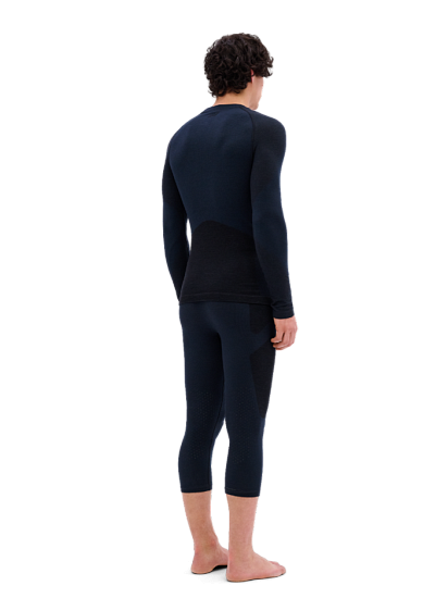 Лонгслив мужской CEP C855MM Ski Merino Base Layer 2.0 Black - Фото 6 большая