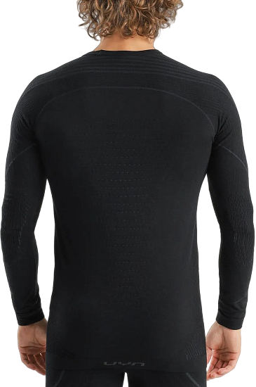 Лонгслив мужской UYN Evolutyon Biotech Uw Black - Фото 2 большая