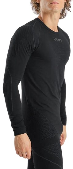 Лонгслив мужской UYN Evolutyon Biotech Uw Black - Фото 7 большая