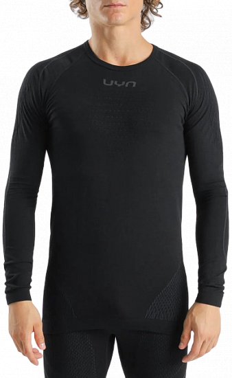 Лонгслив мужской UYN Evolutyon Biotech Uw Black - Фото 1 большая