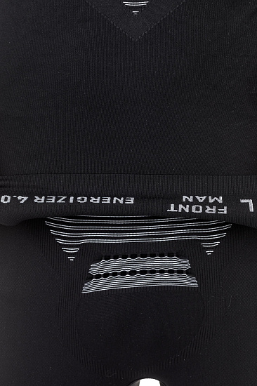 Лонгслив мужской X-Bionic Energizer 4.0 Opal Black/Arctic White - Фото 8 большая