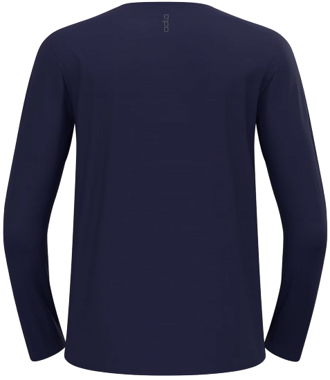 Лонгслив мужской Odlo Zeroweight Chill-Tec Crew Neck LS Eclipse - Фото 6 большая