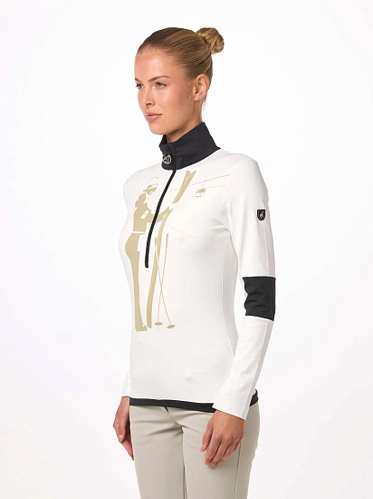 Лонгслив женский Toni Sailer Yumi Mineral Earth - Фото 4 большая