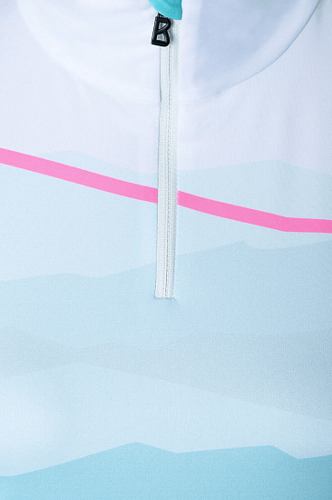 Лонгслив женский Bogner Fire+Ice Ilvy3 Blue - Фото 6 большая