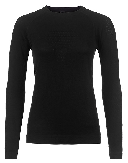Лонгслив женский UYN Cashmere Biotech Uw Ls Black - Фото 1 большая