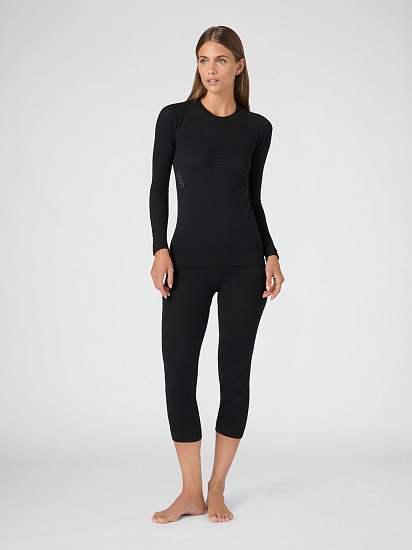 Лонгслив женский UYN Cashmere Biotech Uw Ls Black - Фото 6 большая