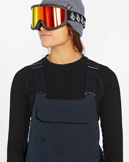 Лонгслив женсий Volcom Merino Blend Black - Фото 6 большая