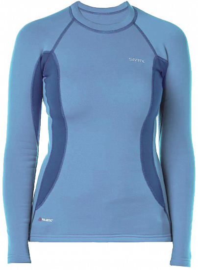Лонгслив женский Sivera Сноуи Небесно-голубой/Океан - Фото 1 большая