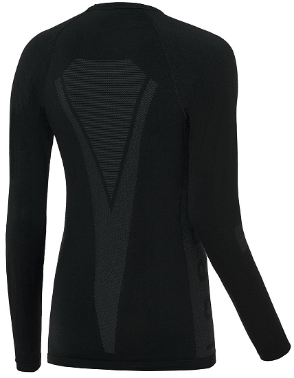 Лонгслив женский Lorpen Munia Black - Фото 2 большая