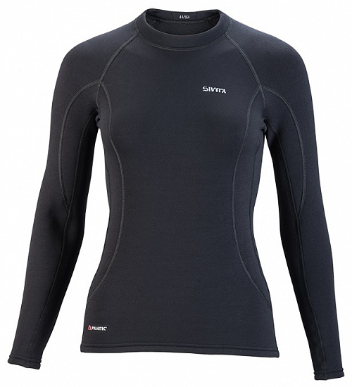 Лонгслив женский Sivera Сноуи Чёрный - Фото 1 большая