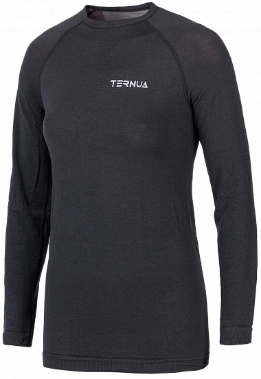 Лонгслив женский Ternua Nore Whales Grey - Фото 1 большая