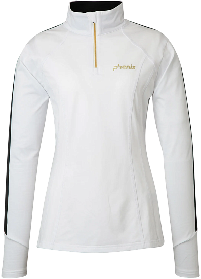 Лонгслив женский Phenix Basic Set-in Sleeve White - Фото 1 большая
