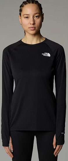 Лонгслив женский The North Face Summit Pro 120 Crew Tnf Black - Фото 2 большая