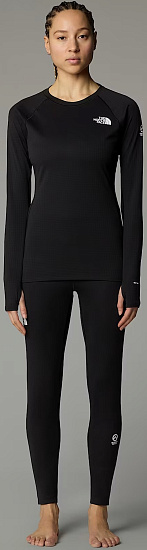 Лонгслив женский The North Face Summit Pro 120 Crew Tnf Black - Фото 4 большая
