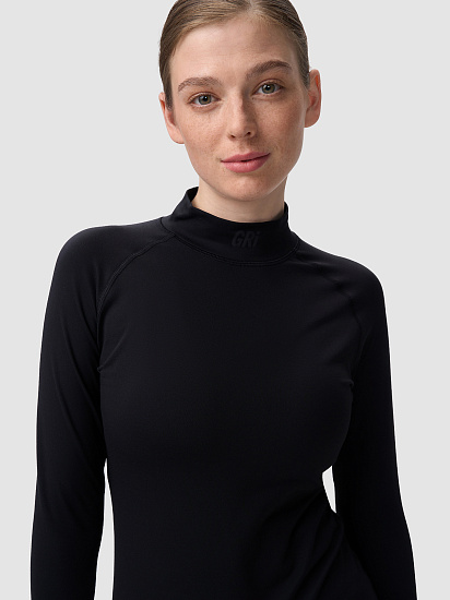 Лонгслив женский GRI Арктик Черный - Фото 7 большая