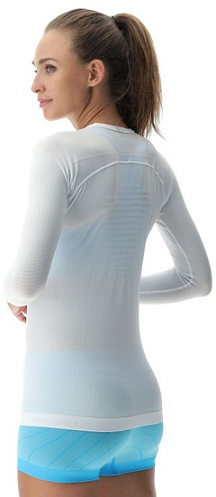 Лонгслив женский UYN Energyon Uw White - Фото 5 большая