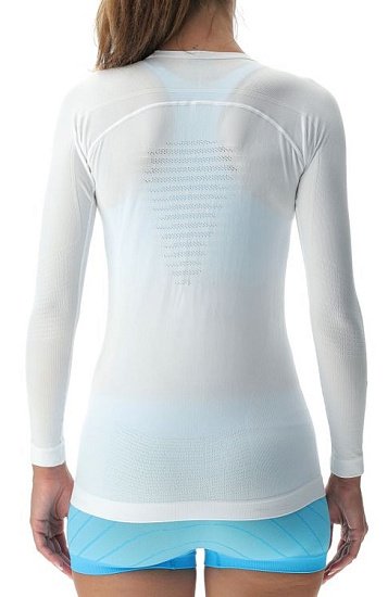 Лонгслив женский UYN Energyon Uw White - Фото 7 большая