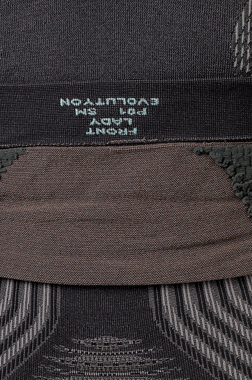 Лонгслив женский UYN Evolutyon Uw Charcoal/Anthracite/Aqua - Фото 8 большая