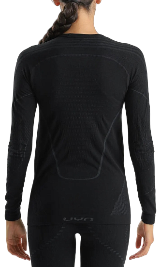 Лонгслив женский UYN Evolutyon Biotech Uw Black - Фото 2 большая