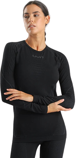 Лонгслив женский UYN Evolutyon Biotech Uw Black - Фото 8 большая