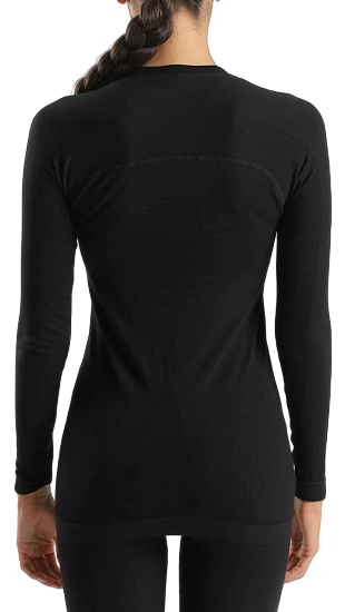 Лонгслив женский UYN Energyon Biotech Uw Black - Фото 2 большая