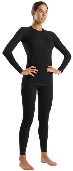 Лонгслив женский UYN Energyon Biotech Uw Black - Фото 3 большая