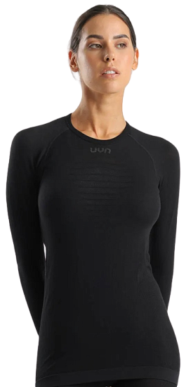 Лонгслив женский UYN Energyon Biotech Uw Black - Фото 9 большая